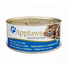 Applaws Cat - Dose für Katzen mit Thunfisch und Krabben, 70g