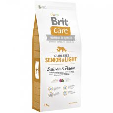 Brit Care Grain Free Senior Light Salmon & Potato 12kg