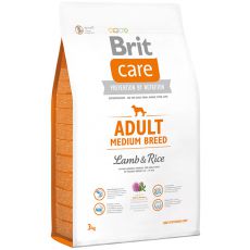 Brit Care Dog Adult Medium Breed Lamb & Rice 3kg