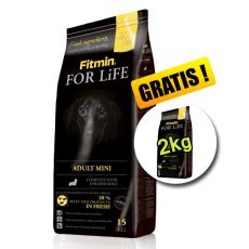 Fitmin FOR LIFE Adult Mini 15+2 kg GRATIS 