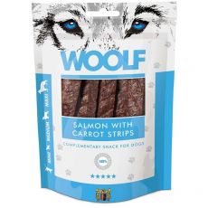 WOOLF Salmon with Carrots Strips 100g