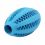 Hundespielzeug - Rugby-Ball, blau 11 cm