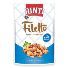 Frischbeutel RINTI Filetto Huhn + Ente, 100g