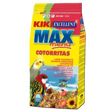 KIKI MAX MENU Cotorritas - Futter für Nymphensittiche und Agapornis 500g