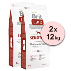 Brit Care Grain Free Sensitive Venison & Potato 2 x 12kg