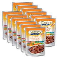 Stuzzy Dog - Huhn in Jelly, 12 x 100 g