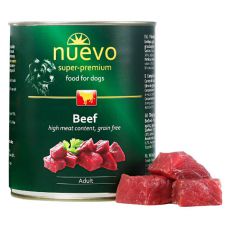 Feuchtnahrung NUEVO DOG Adult Beef 800 g