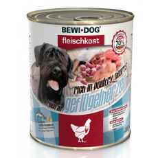 New BEWI DOG Feuchtnahrung – Geflügelherzen, 800 g