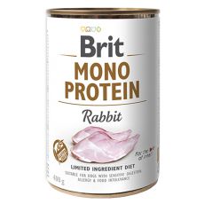 Nassfutter Brit Mono Protein Rabbit, 400 g