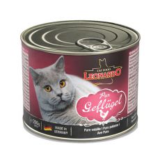 Dosenfutter für Katzen Leonardo - Geflügel 200g