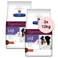 Hill's Prescription Diet Canine i/d Low Fat AB+ 2 x 12 kg