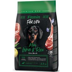 Fitmin FOR LIFE Mini Lamb & Rice 2,5 kg